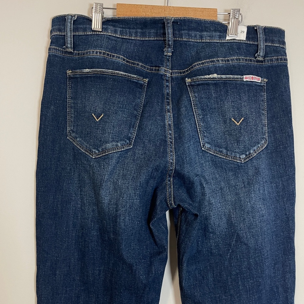 Hudson Womens Jeans Size 29 Blue Natalie Midrise Slim Boyfriend Denim Bottoms - Picture 5 of 11